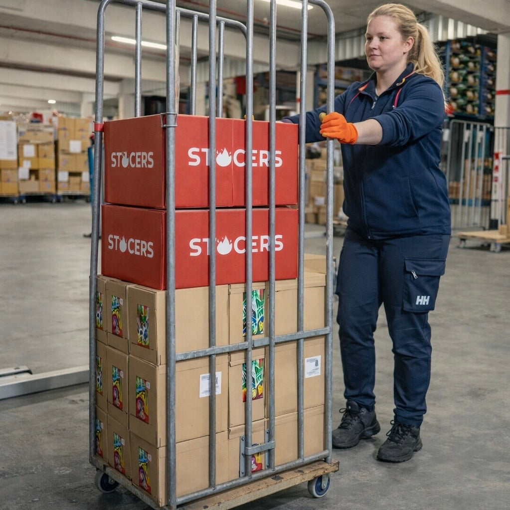 Bestelling aanmaakblokjes leveren 