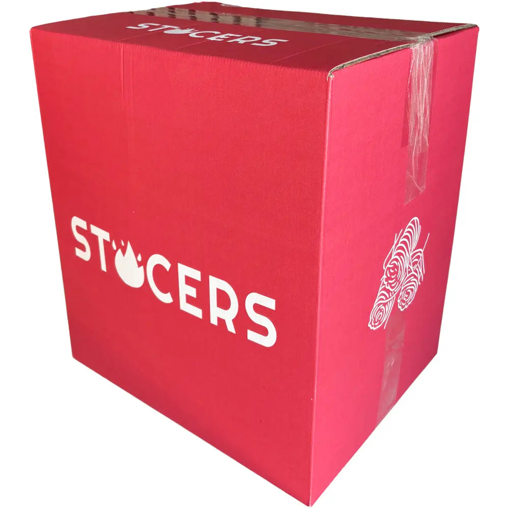 dichte doos met aanmaakkrullen